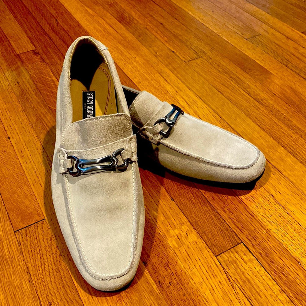 Stacy Adams Men Suede Loafers 9.5 Men